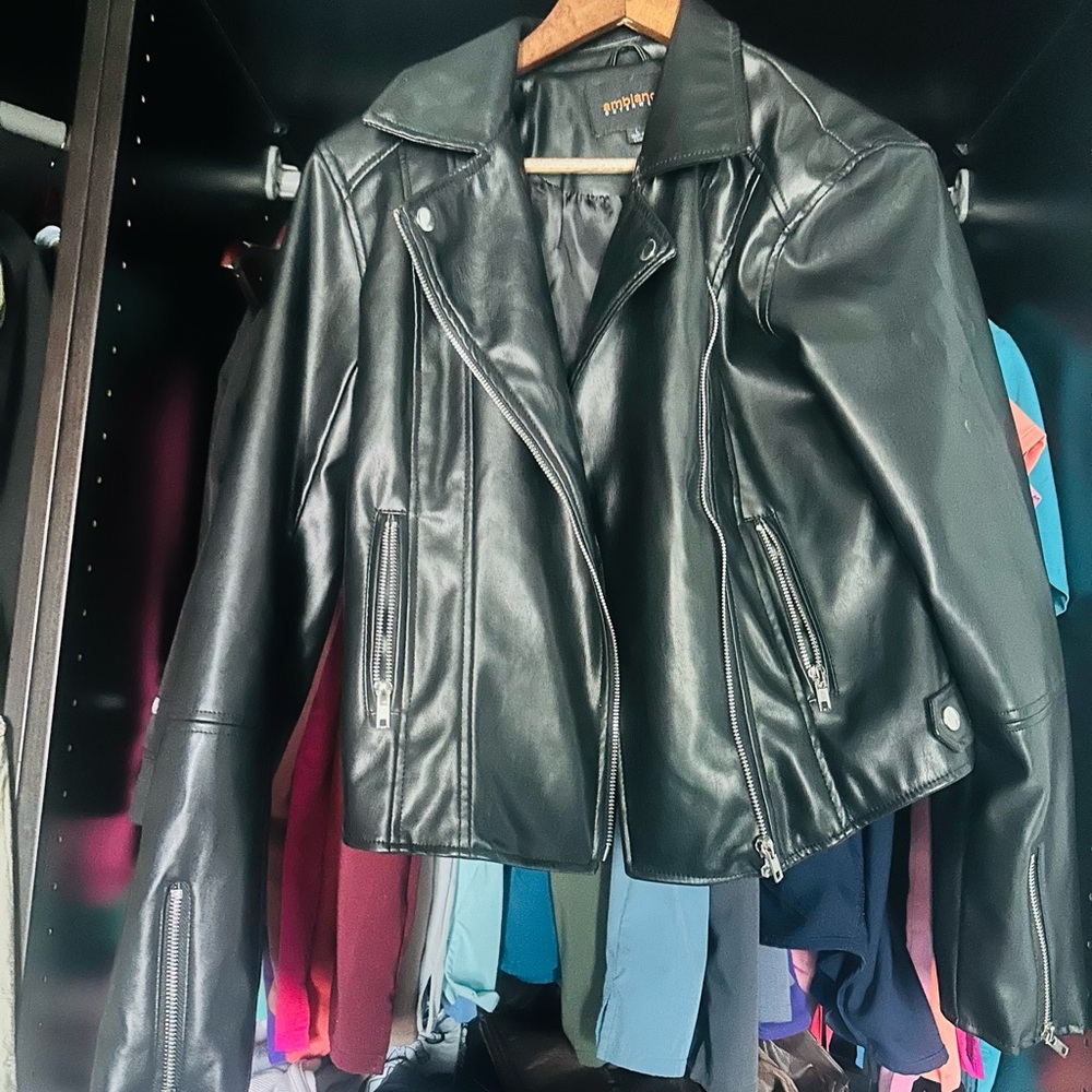 Forever 21 Black Leather Jacket